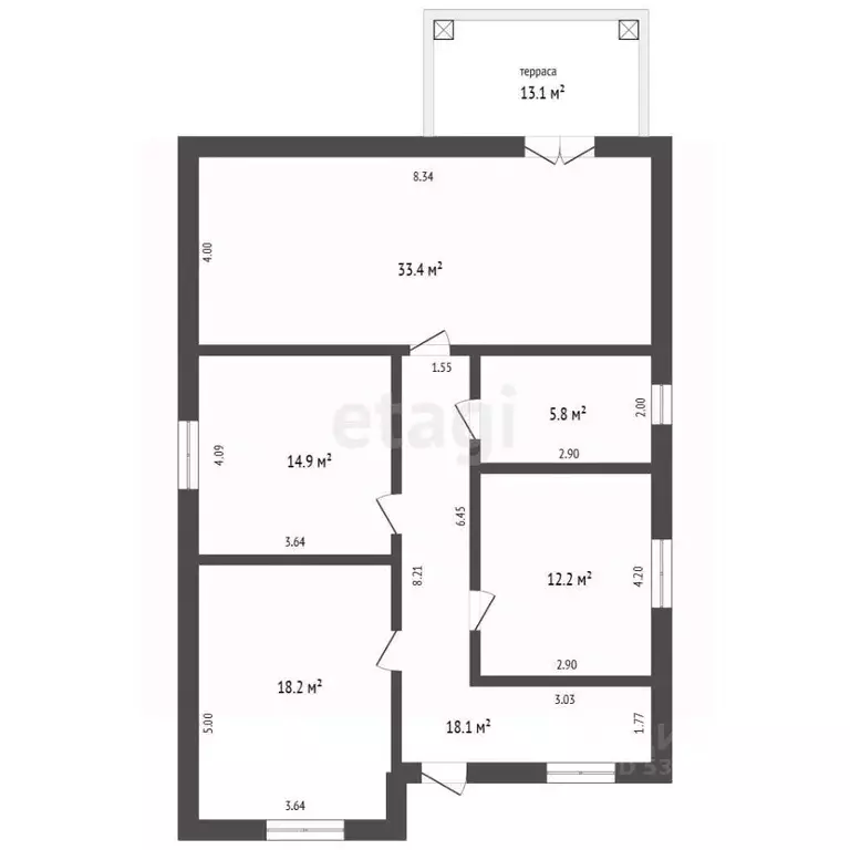 Дом в Ростовская область, Батайск ул. Сарматская (120 м) - Фото 2