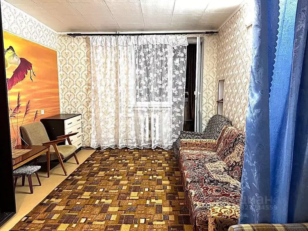 1-к кв. Крым, Симферополь ул. Батурина (34.4 м) - Фото 1