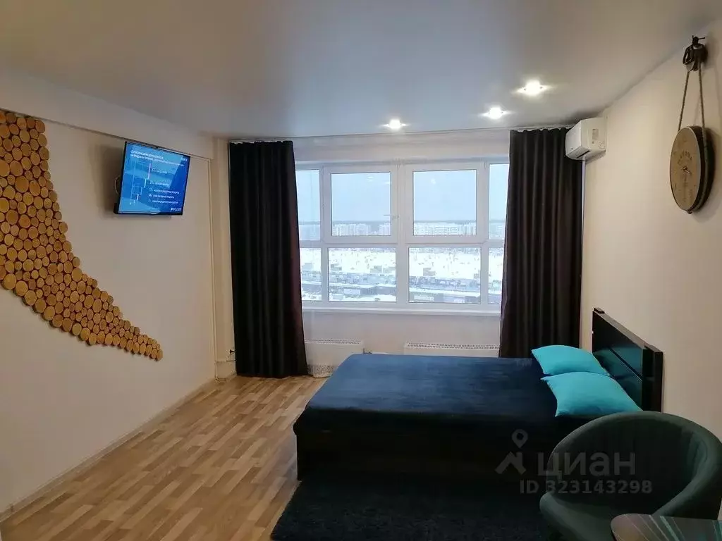 Студия Ивановская область, Иваново Видный мкр, 4 (31.0 м) - Фото 1