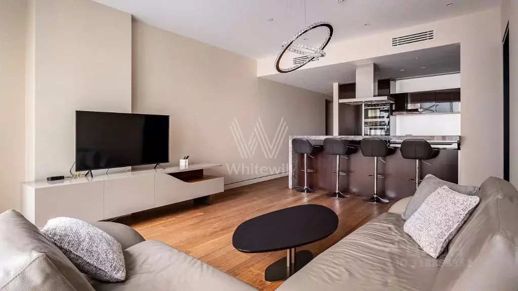 2-к кв. Москва 1-й Красногвардейский проезд, 21с2 (95.0 м) - Фото 0