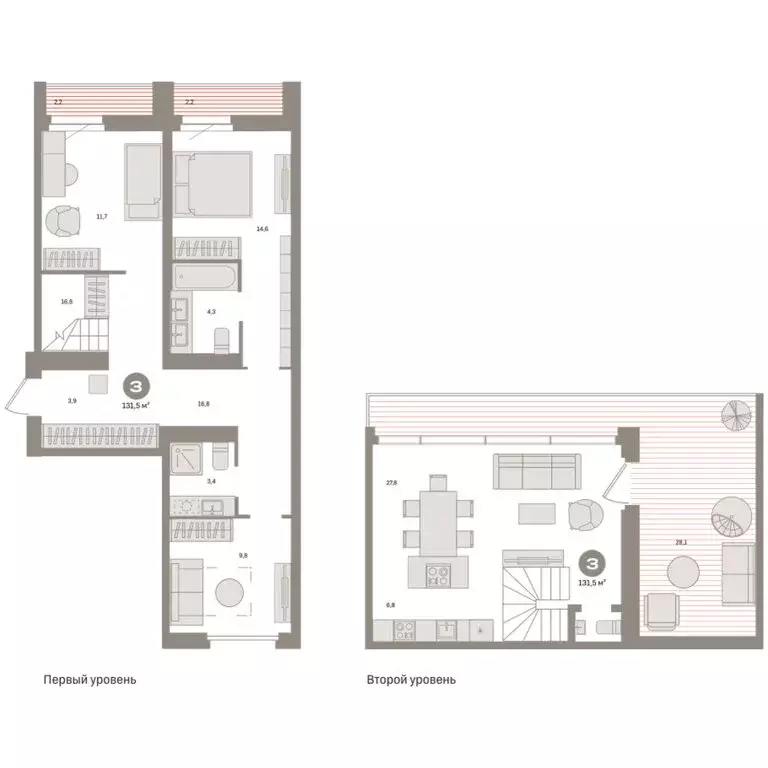 3-комнатная квартира: Екатеринбург, жилой район Юго-Западный, жилой ... - Фото 1