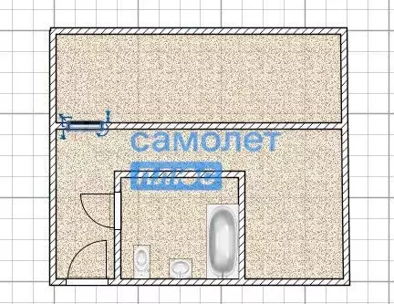 1-к. квартира, 31 м, 2/5 эт. - Фото 0