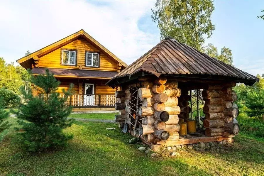 Дом в Ленинградская область, Приозерский район, Ларионовское с/пос, ... - Фото 0