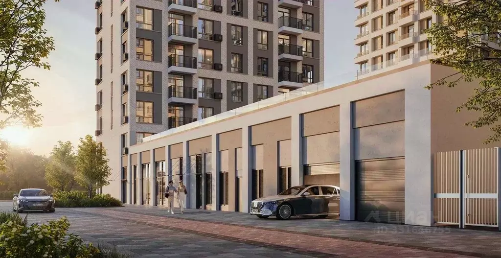 Гараж в Москва Квартал Герцена жилой комплекс, к2 (13 м) - Фото 2