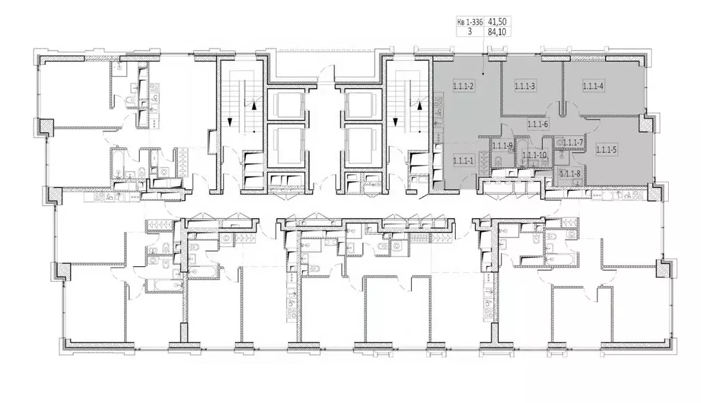 3-к кв. Москва Волоколамское ш., 95/2к1 (83.5 м) - Фото 1