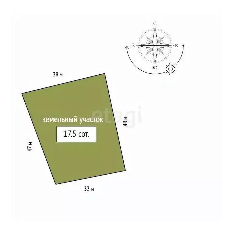 Участок в Красноярский край, Емельяновский муниципальный округ, ... - Фото 2