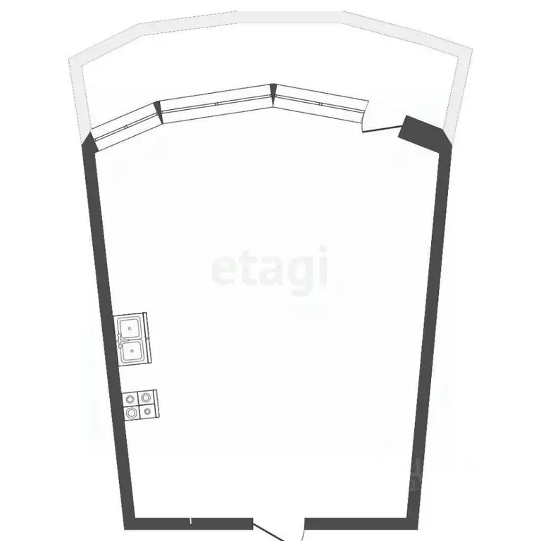 3-к кв. Крым, Ялта муниципальный округ, Ливадия пгт ул. Виноградная, ... - Фото 2