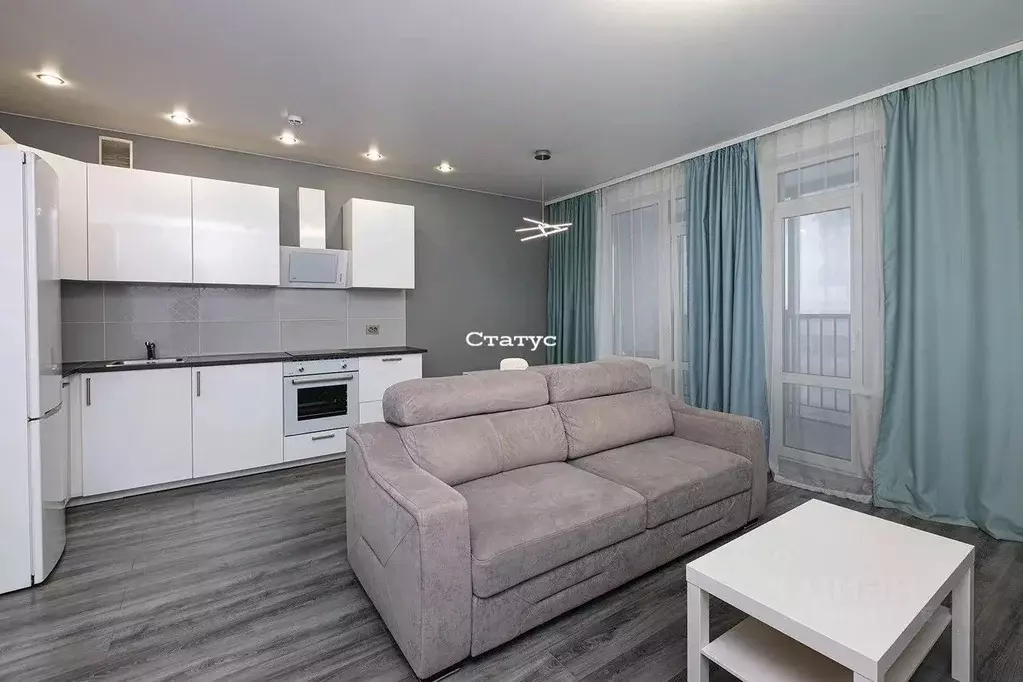 Студия Новосибирская область, Новосибирск ул. Сибревкома, 9 (45.0 м) - Фото 1