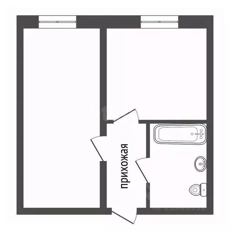 1-к кв. Красноярский край, Сосновоборск Солнечная ул., 8 (29.4 м) - Фото 1