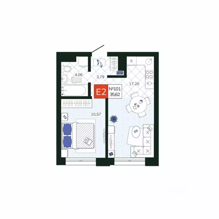 1-к кв. Тульская область, Тула Мясново мкр, Желания жилой комплекс ... - Фото 1