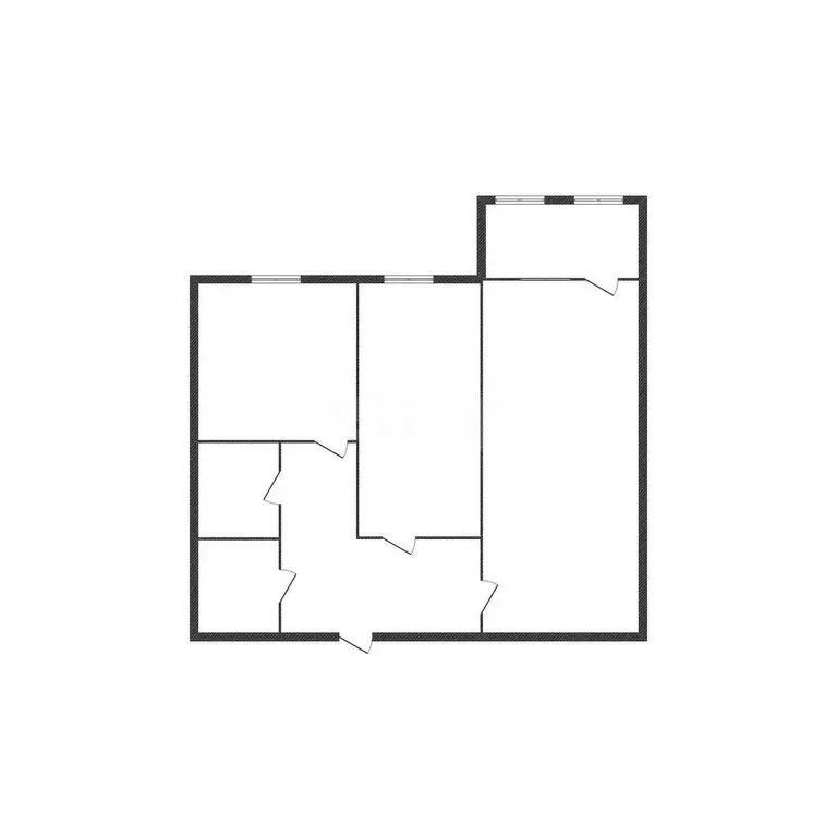 Дом в село Знаменка, улица Иванова (60 м) - Фото 1