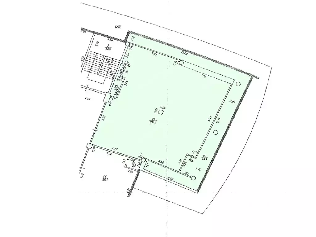 Офис в Санкт-Петербург просп. Лахтинский, 85к2 (275 м) - Фото 2