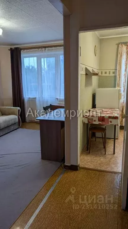 1-к кв. Новосибирская область, Новосибирск Академгородок мкр, ул. ... - Фото 1