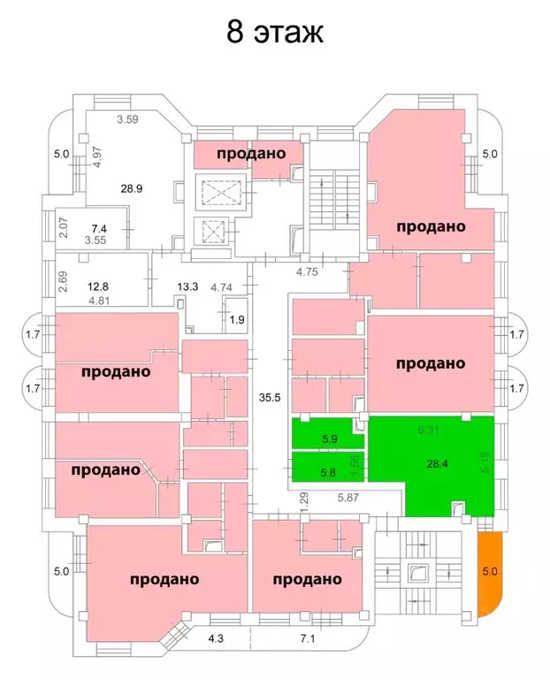 Офис в Новосибирская область, Новосибирск ул. Некрасова, 42 (45 м) - Фото 1
