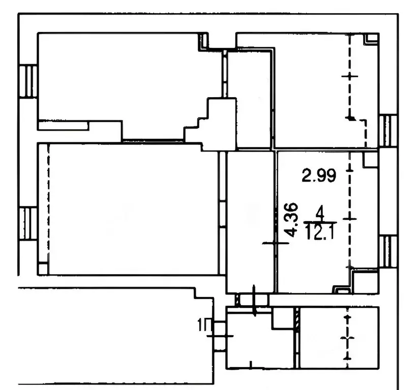 Помещение свободного назначения в Москва ул. 4-я 8 Марта, 5 (12 м) - Фото 0