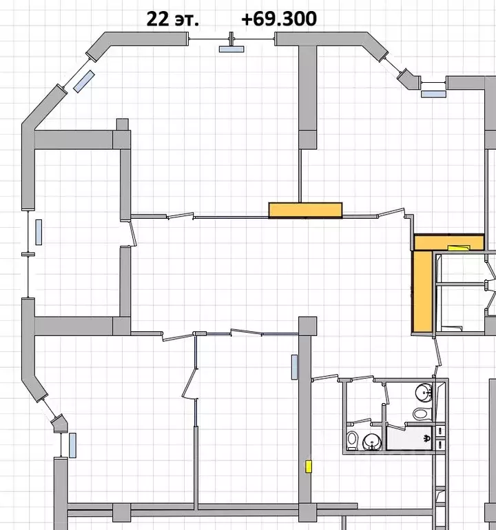 Офис в Новосибирская область, Новосибирск Депутатская ул., 46 (188 м) - Фото 2