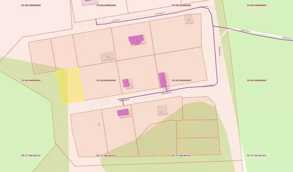 Участок в Пермский край, Березники муниципальный округ, пос. Огурдино ... - Фото 1