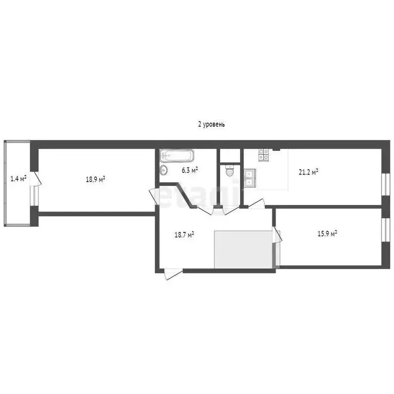 4-комнатная квартира: Севастополь, Маячная улица, 13 (182.1 м) - Фото 0