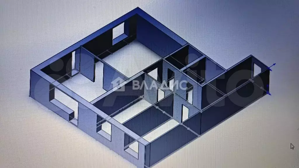 3-к. квартира, 118,5 м, 2/7 эт. - Фото 0