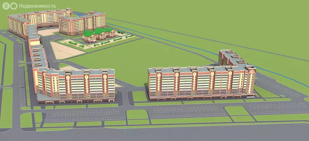 1-комнатная квартира: село Семёновка, Молодёжная улица, 17 (47.24 м) - Фото 2