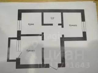 2-к кв. Псковская область, Остров Коммунистическая ул., 1 (47.2 м) - Фото 1