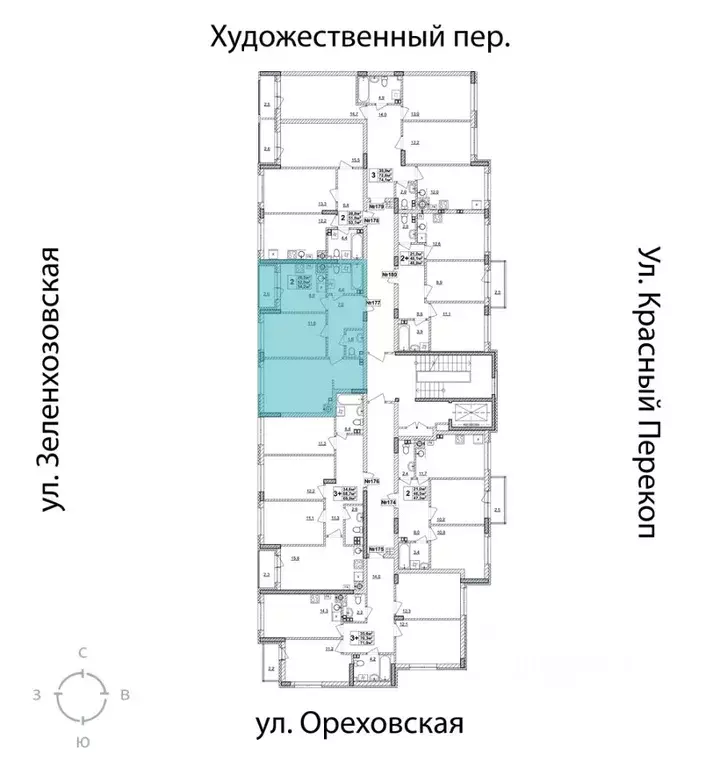 2-к кв. Нижегородская область, Нижний Новгород Смородина жилой ... - Фото 2