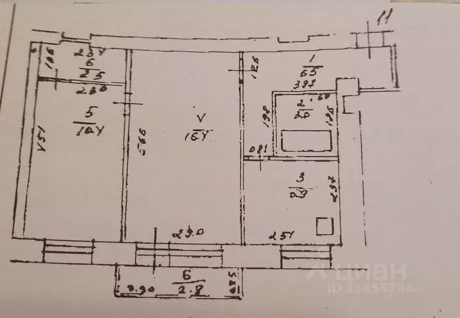 2-к кв. Башкортостан, Уфа Коммунистическая ул., 84 (45.0 м) - Фото 2