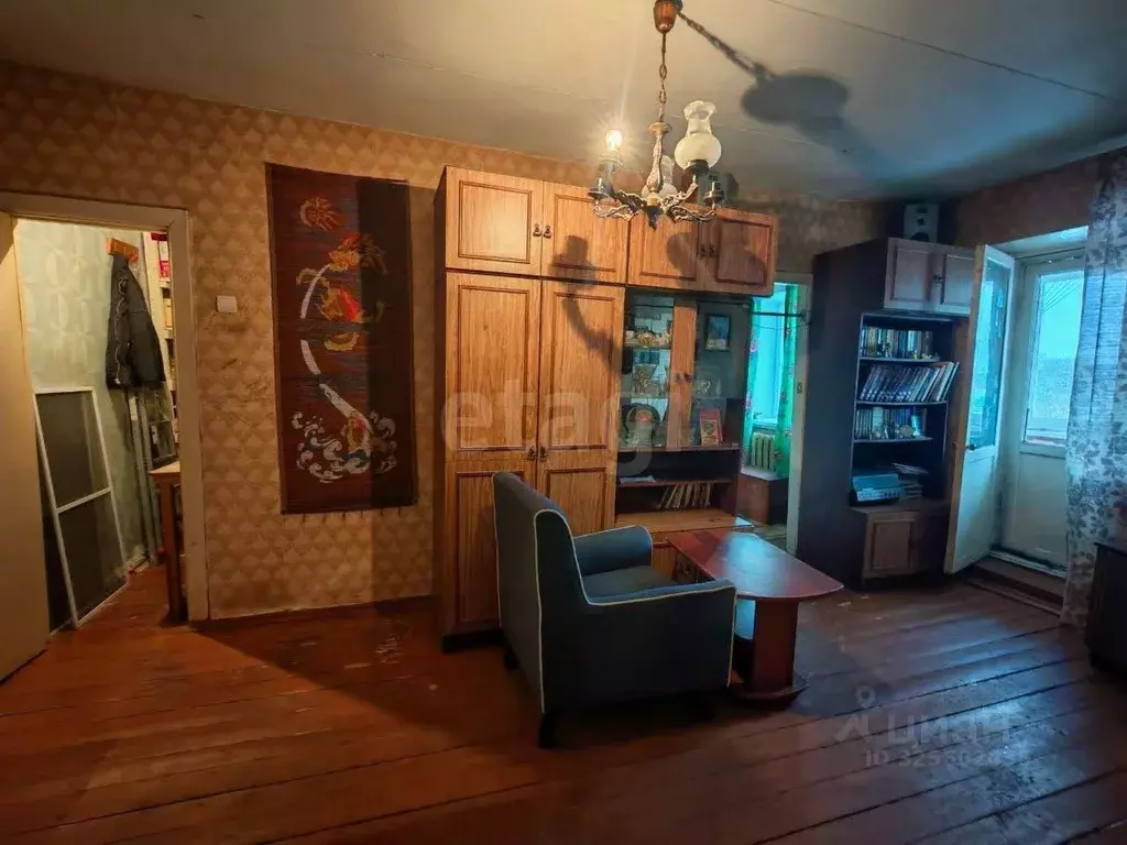 2-к кв. Тверская область, Лихославль Первомайская ул., 12 (43.3 м) - Фото 2