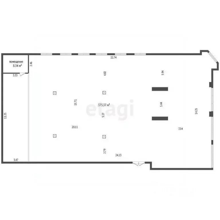 Помещение свободного назначения в Башкортостан, Стерлитамак ... - Фото 2