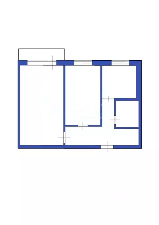 2-к кв. Кемеровская область, Кемерово просп. Ленина, 134 (42.9 м) - Фото 2