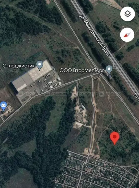 Участок в Татарстан, Казань ул. Мамадышский Тракт (330.0 сот.) - Фото 1