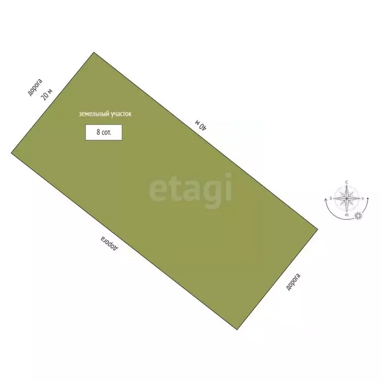 Участок в Крым, Судак муниципальный округ, с. Богатовка  (8.0 сот.) - Фото 1