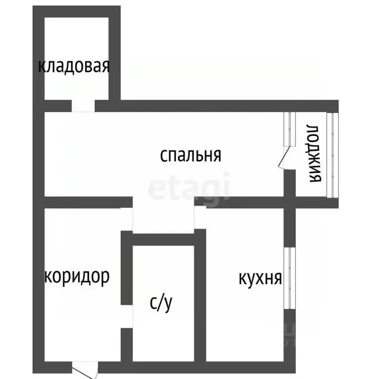 1-к кв. Воронежская область, Воронеж ул. Еремеева, 33 (30.0 м) - Фото 2