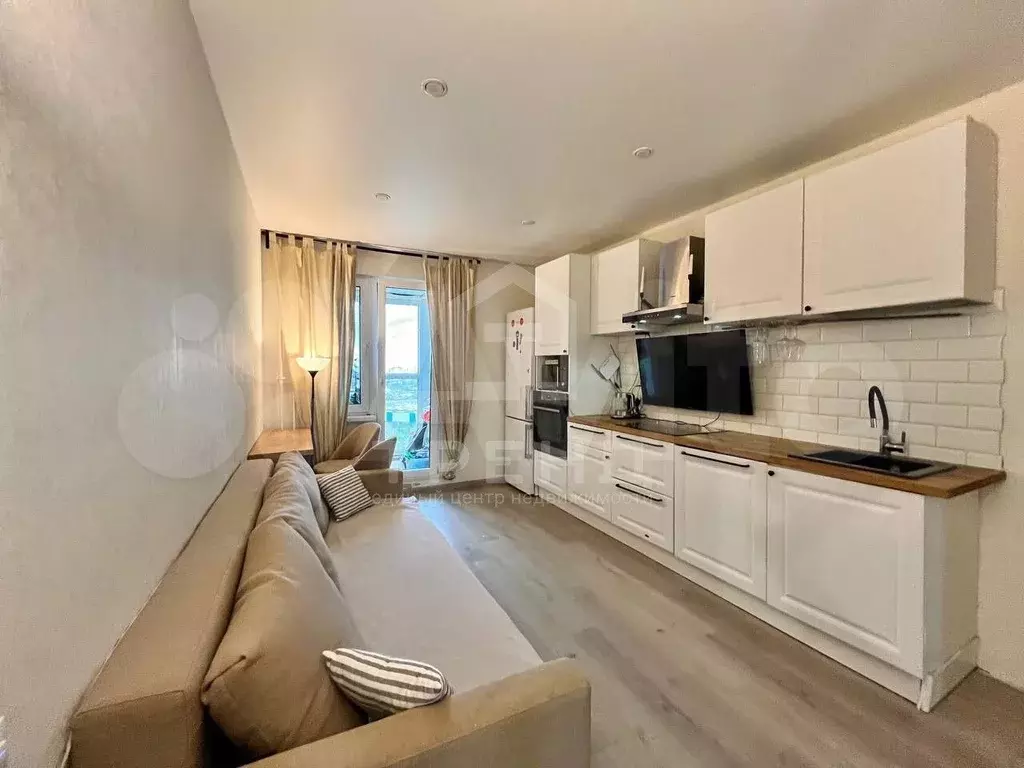 1-к. квартира, 42,6 м, 20/20 эт. - Фото 1