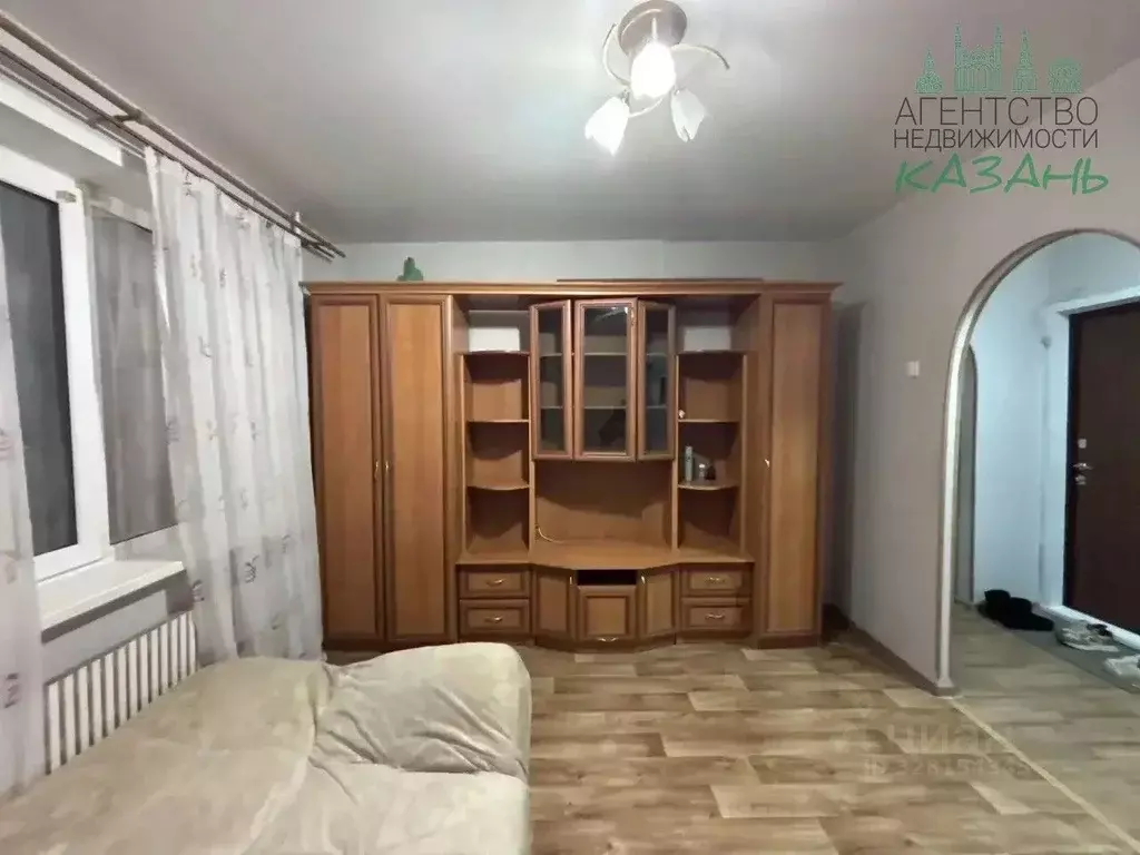 1-к кв. Татарстан, Казань ул. Академика Сахарова, 17 (30.0 м) - Фото 1