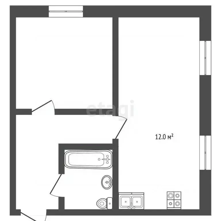 2-к кв. Ставропольский край, Предгорный муниципальный округ, ... - Фото 2