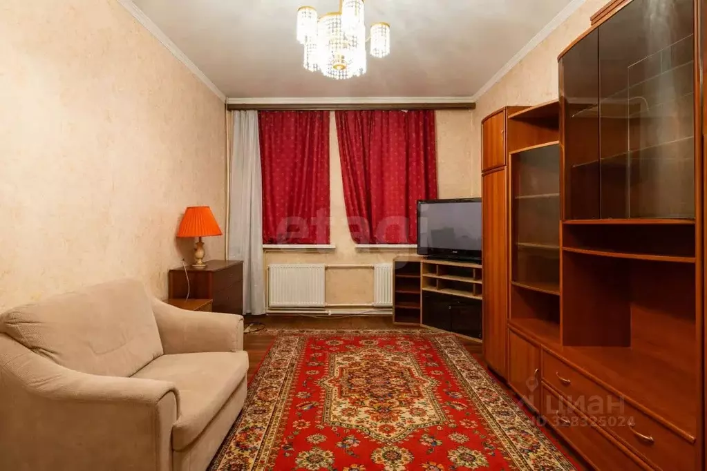 2-к кв. Санкт-Петербург ул. Коммуны, 51к1 (55.0 м) - Фото 1