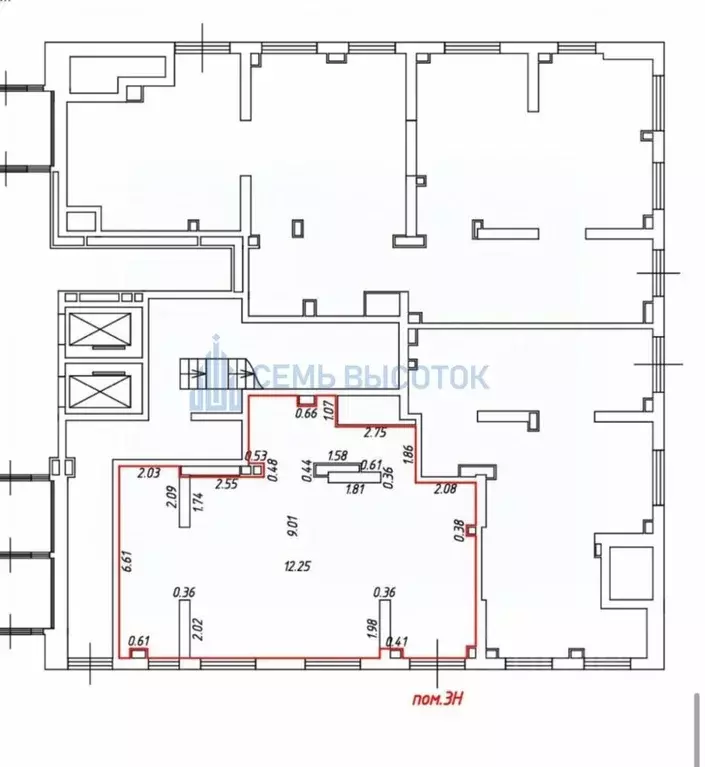 Помещение свободного назначения в Москва Дорожная ул., 46к1 (87 м) - Фото 1