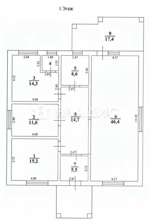 Дом в Белгородская область, Корочанский район, Шляховское с/пос, ... - Фото 2
