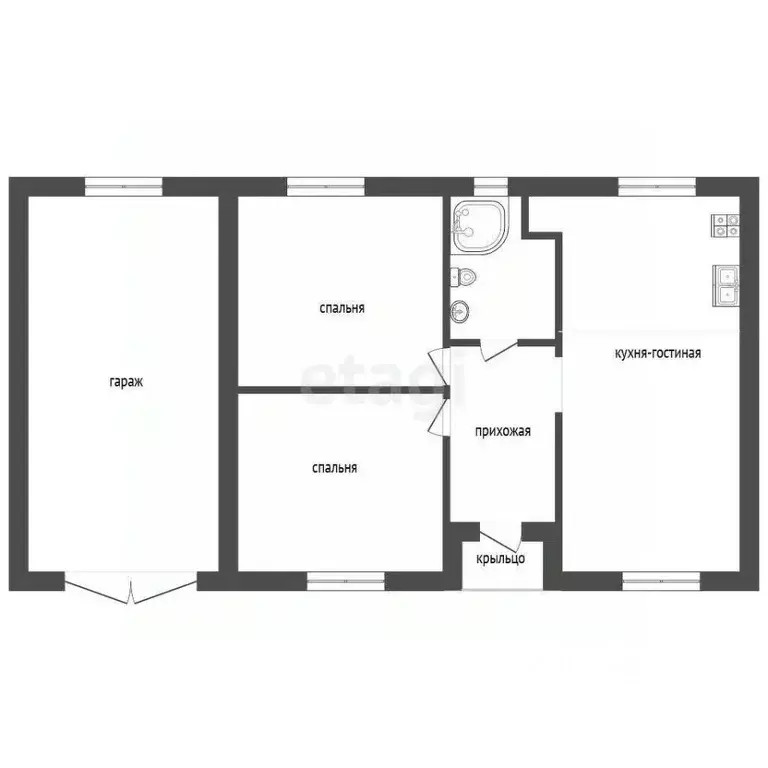 Дом в Томская область, Томский район, Слобода Вольная ДНП проезд ... - Фото 2