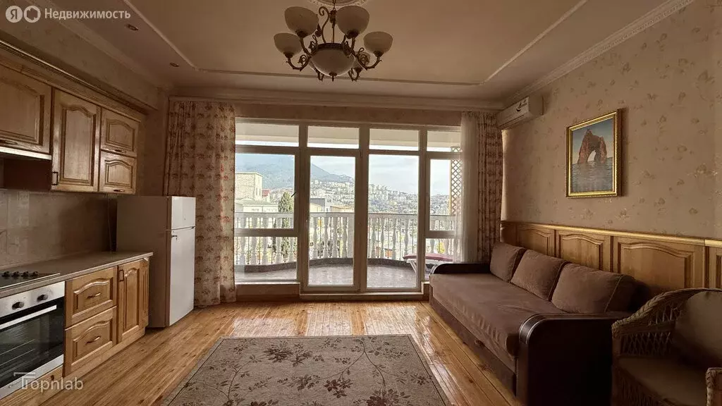 2-комнатная квартира: Ялта, Загородная улица, 17В (53 м) - Фото 1