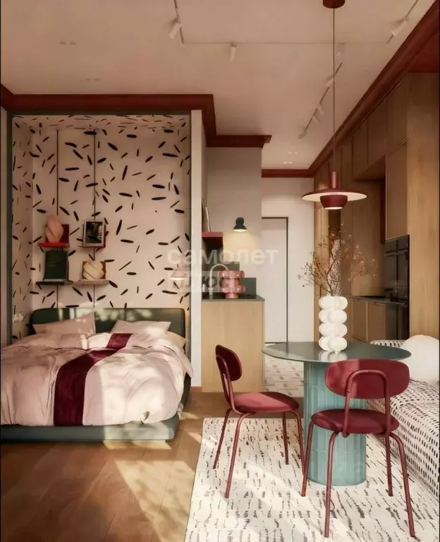 Студия Краснодарский край, Краснодар Колхозная ул., 5/2к2 (30.0 м) - Фото 1