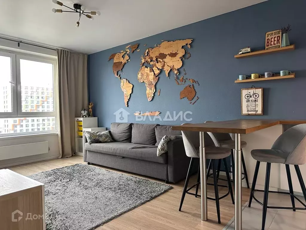 Продаётся 1-к квартира, 44 м - Фото 1