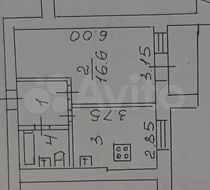 1-к. квартира, 34,5 м, 8/12 эт. - Фото 0