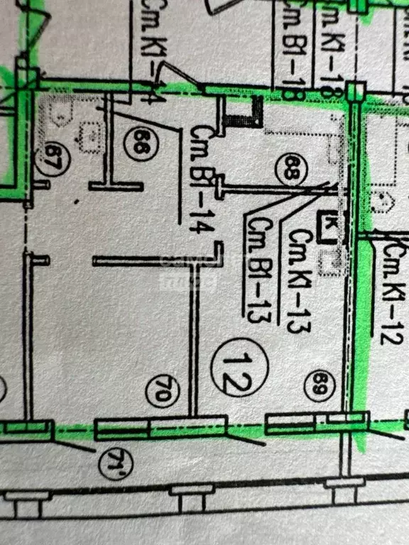 2-к кв. Воронежская область, Воронеж Одесская ул., 24 (53.1 м) - Фото 2