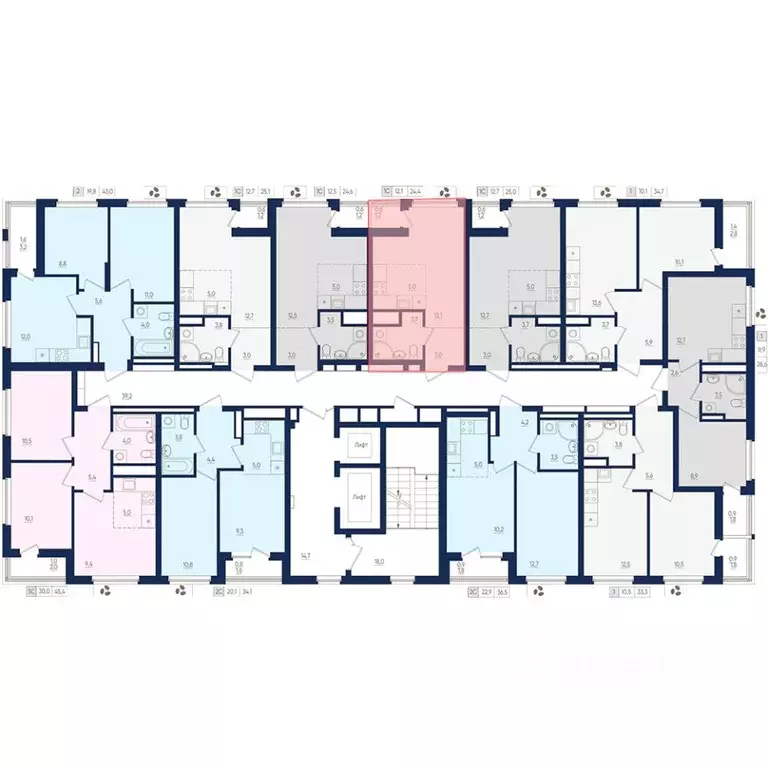 1-к кв. Башкортостан, Уфа бул. Яркий (24.4 м) - Фото 1