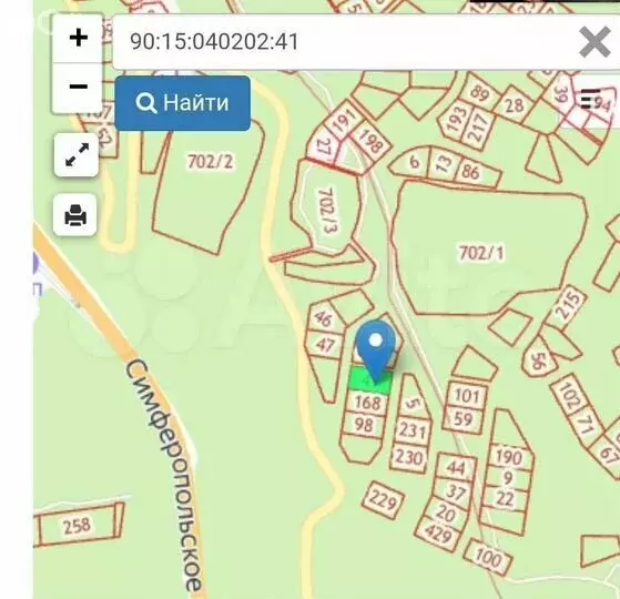 Участок в Республика Крым, муниципальный округ Алушта, посёлок Лаванда ... - Фото 1