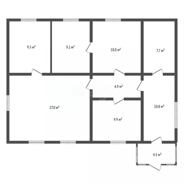 Дом в Воронежская область, с. Верхняя Хава пер. Железнодорожный, 18 ... - Фото 2