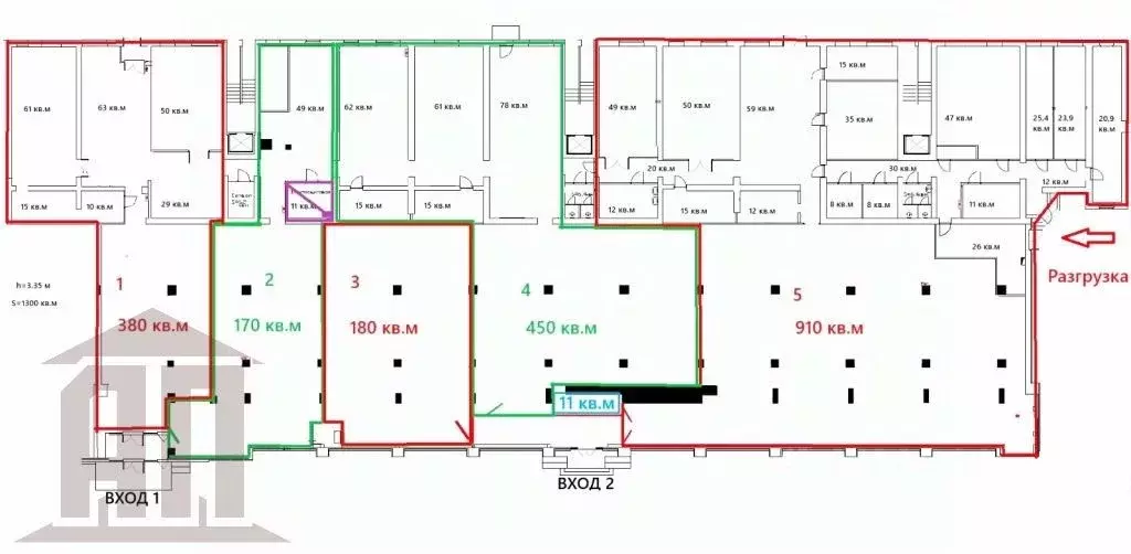 Торговая площадь в Тверская область, Тверь просп. Чайковского, 37 (380 ... - Фото 2