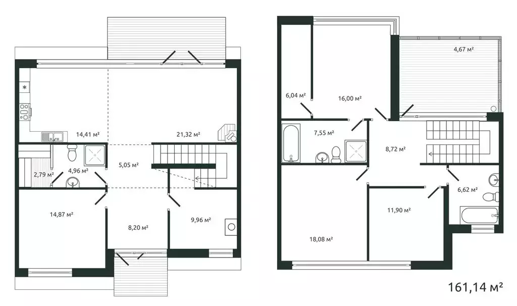 5-комнатная квартира: Выборгский район, Первомайское сельское ... - Фото 1